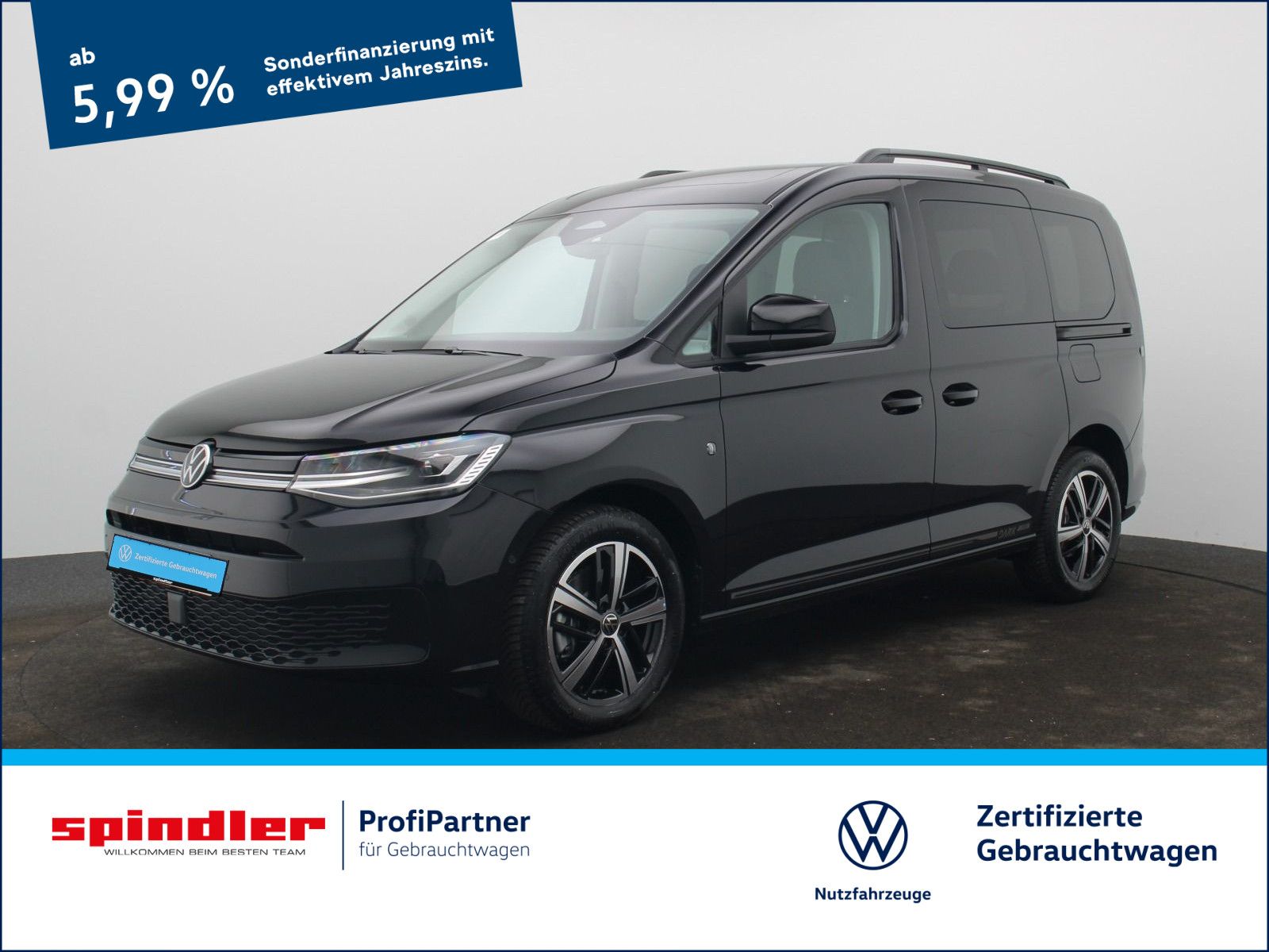 Volkswagen Caddy Kombi DarkLabel 1.5TSI DSG/ Pano, AHK, LED