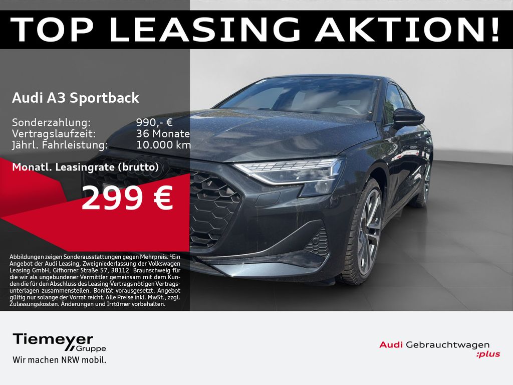 Audi A3 Sportback 40 TFSIe ADVANCED LM18 PANO MATRIX