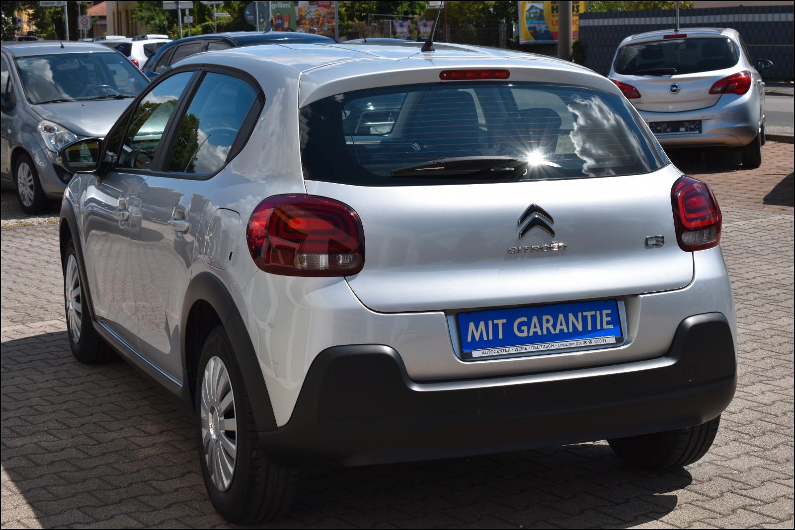 Citroën C3 Feel TÜV-Neu GARANTIE Tempomat Spur