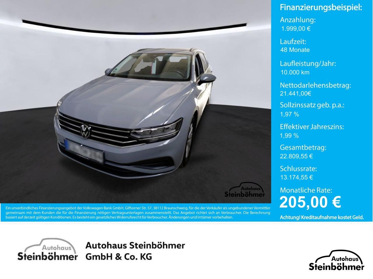 Volkswagen Passat Variant 1.5TSI DSG LED NAV AHK SHZ ACC