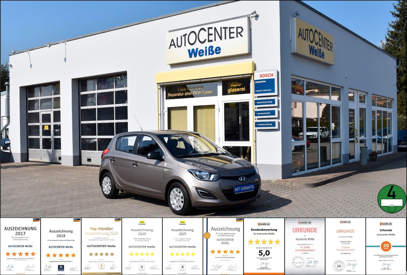 Hyundai i20 Classic 1.-Hand TÜV-Neu Garantie