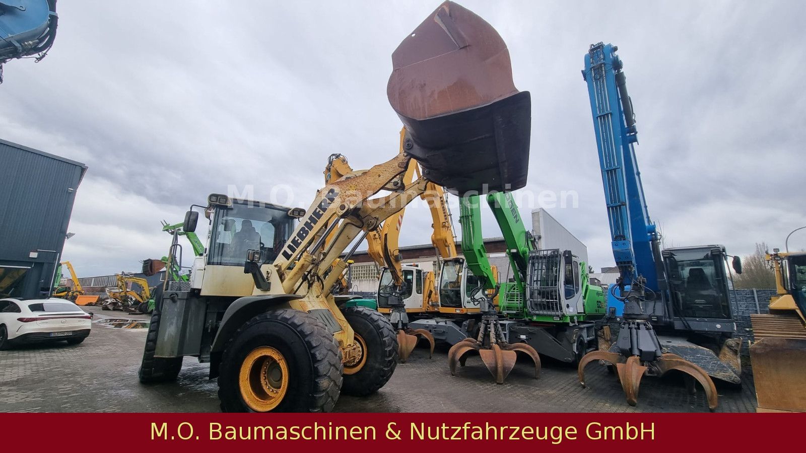 Fahrzeugabbildung Liebherr L 580 / AC/ Waage /