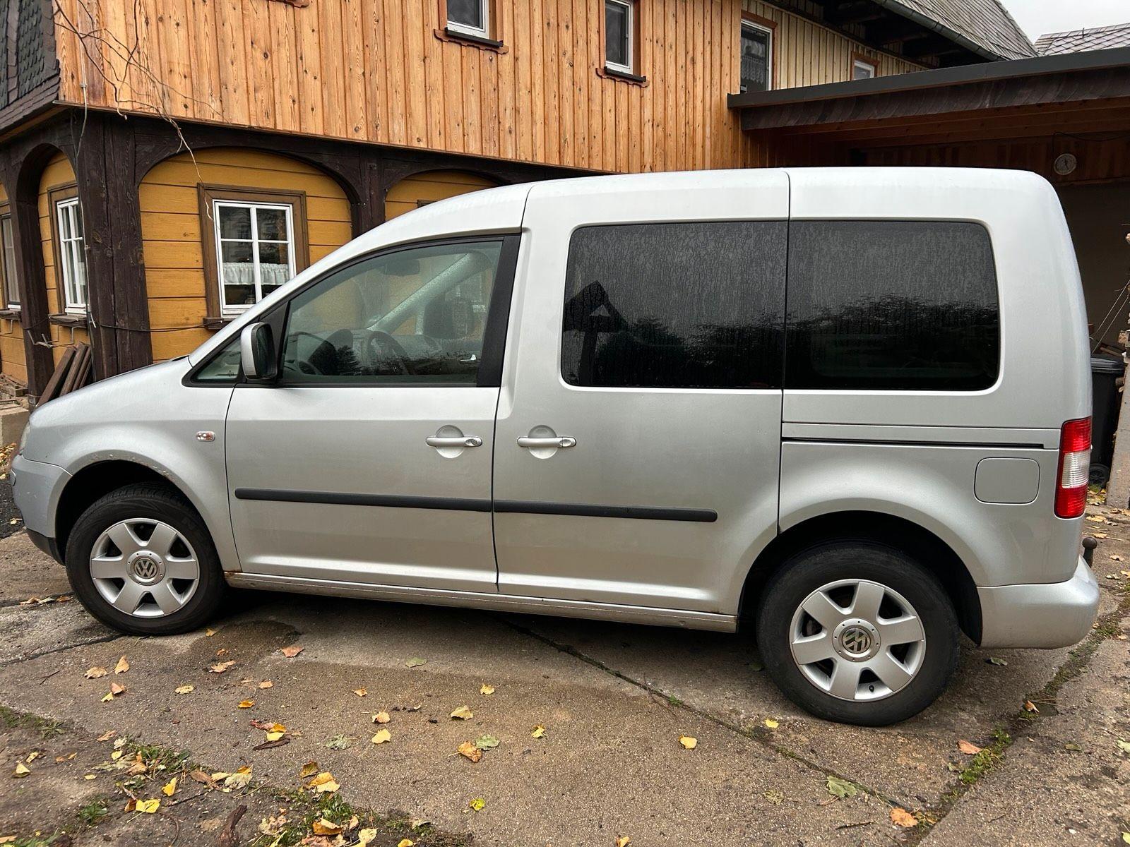 Volkswagen Caddy 2009 — engine 102 HP (75kW)