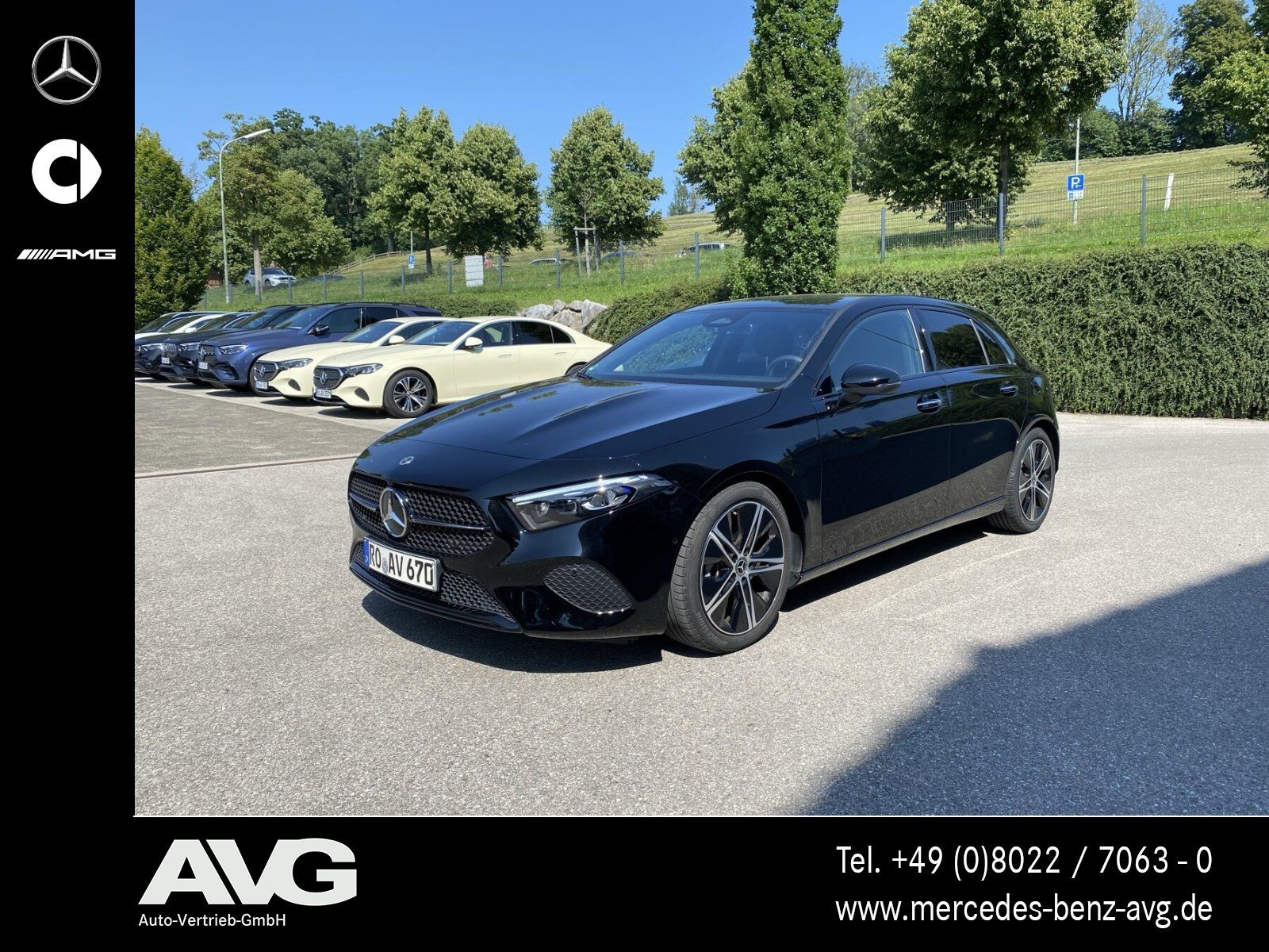 MERCEDES-BENZ A 200 d Progressive Multi LED RF Park-P Night