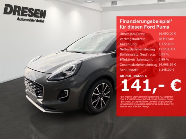 Ford Puma 1.0 EcoBoost Titanium Klima/Sitzheizung/Kam