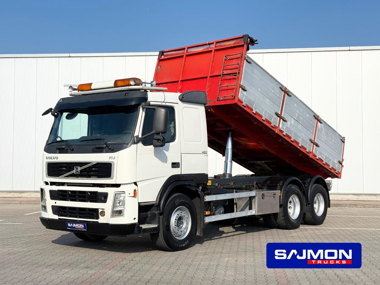 Volvo FM 480 / 6x4 / KIPER / Heckkipper