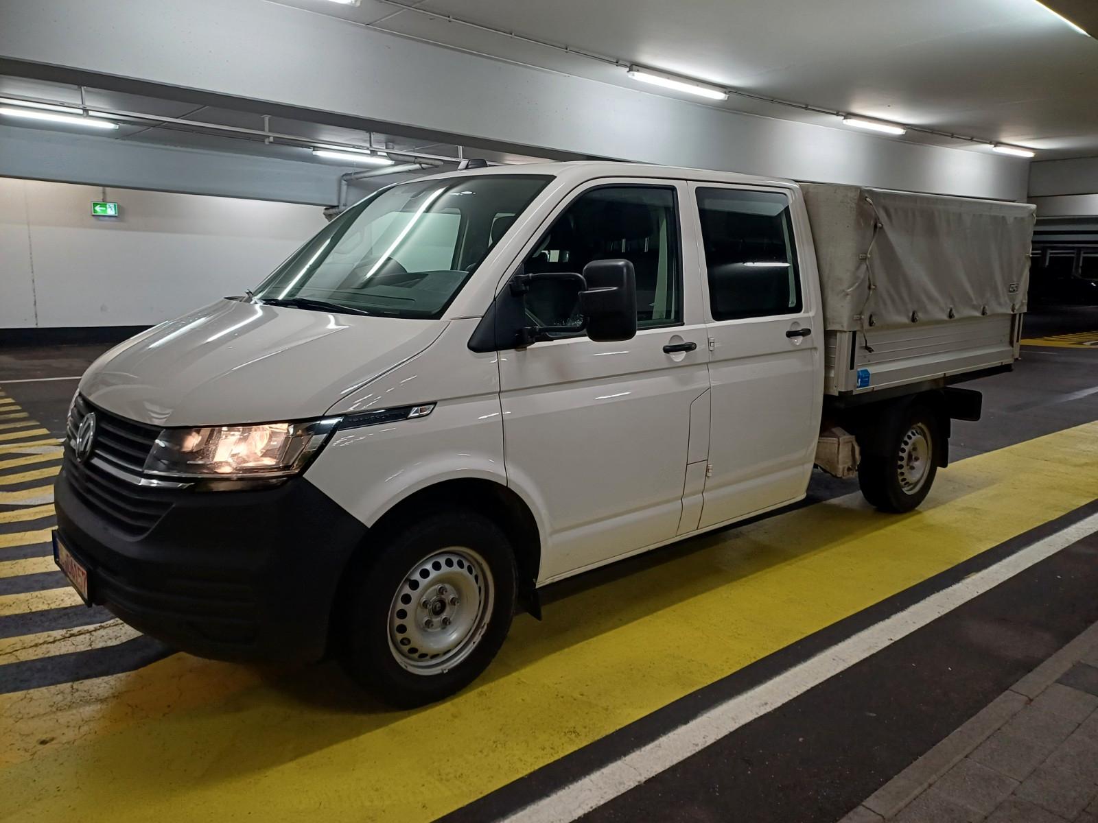 Volkswagen T6 Transporter Doka Pritsche, StandHZG*Klima*AHK