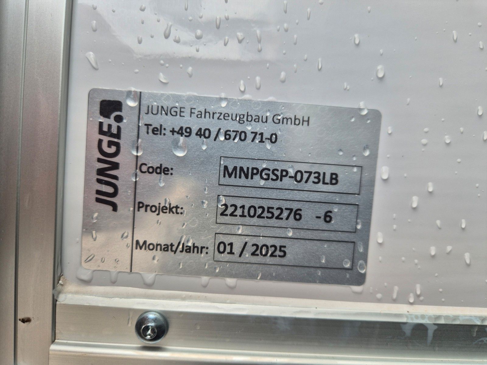 Fahrzeugabbildung Iveco Eurocargo ML140E25/P LBW 1.500kg 7.280mm