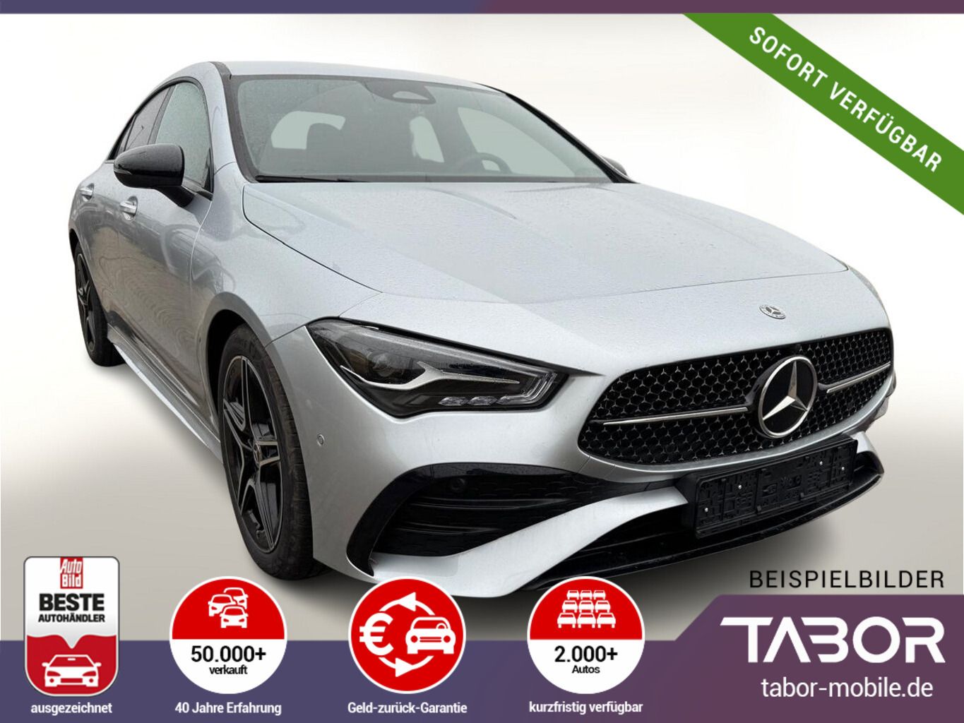 Mercedes-Benz CLA Coupé AMG Line Adv+ NightP SHZ Keyl Nav 18Z