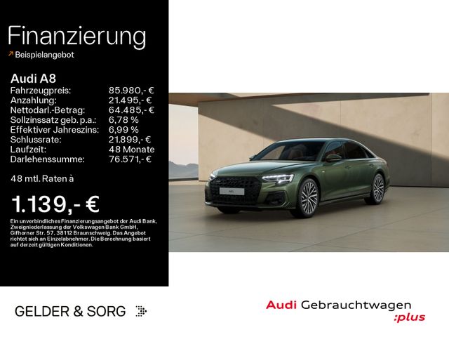 Audi A8 Lang 60 TFSIe qu. S line Nacht*B&O*HuD*Pano*