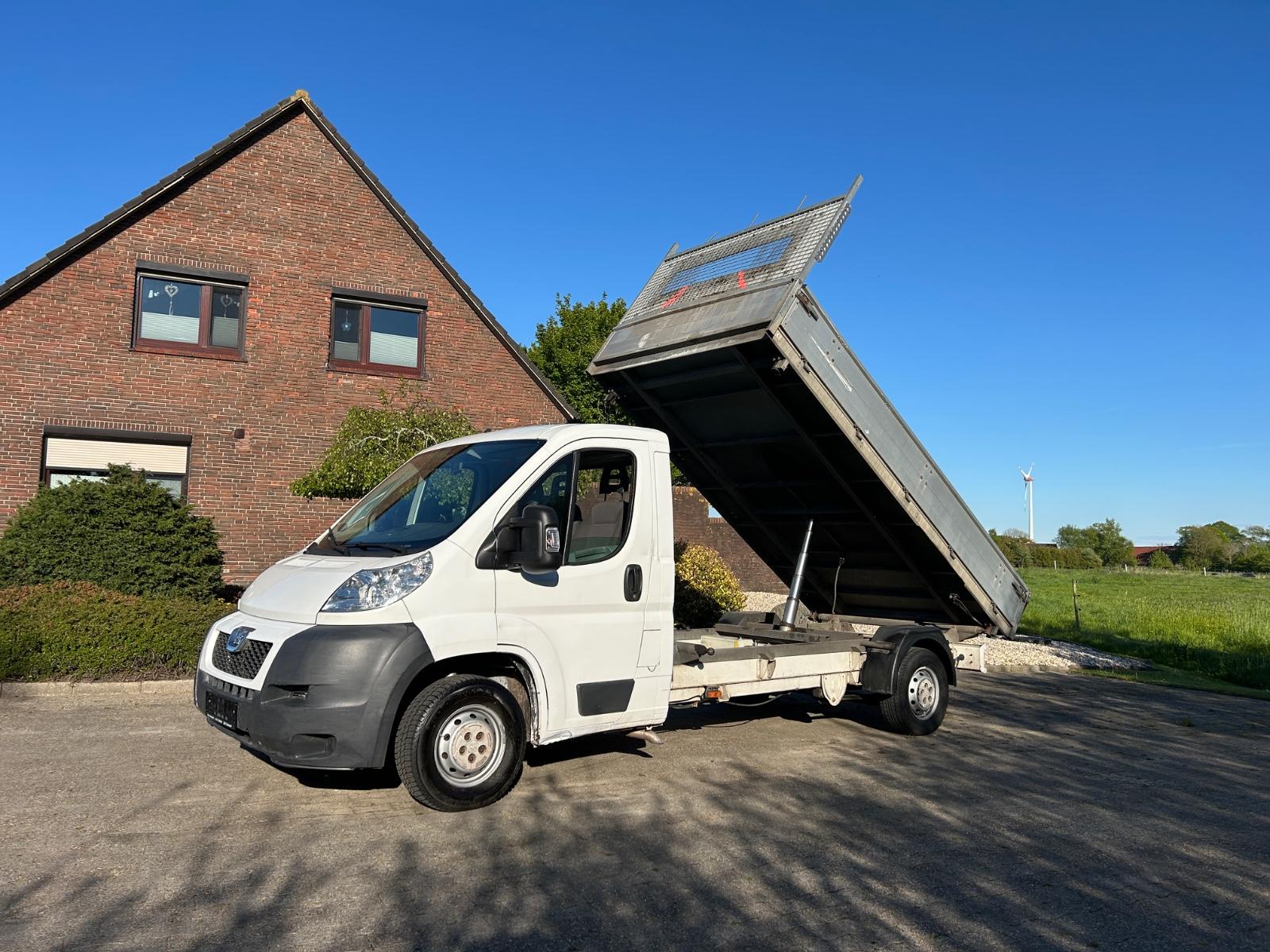 Peugeot Boxer HDi Dreiseitenkipper 3,7 Meter AHK