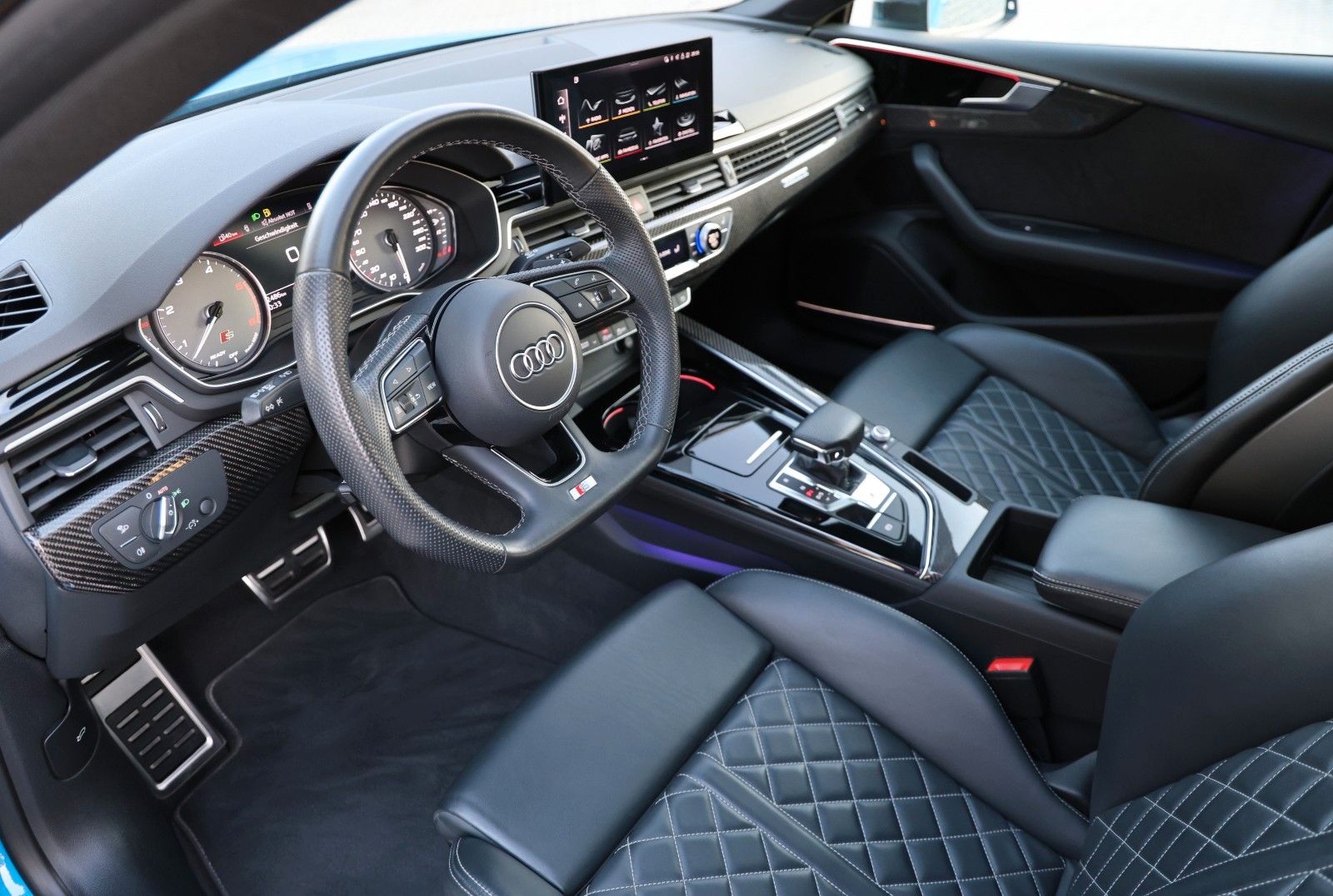 Audi S5 Sportback Turboblau Carbon B&O S-Sitze 20'' foto 14