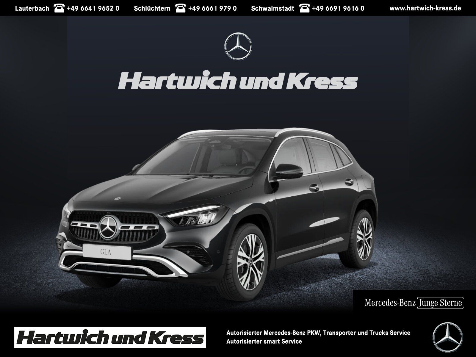 Mercedes-Benz GLA 250 e Progressive+AHK+Pano+Totwinkel+360°Kam