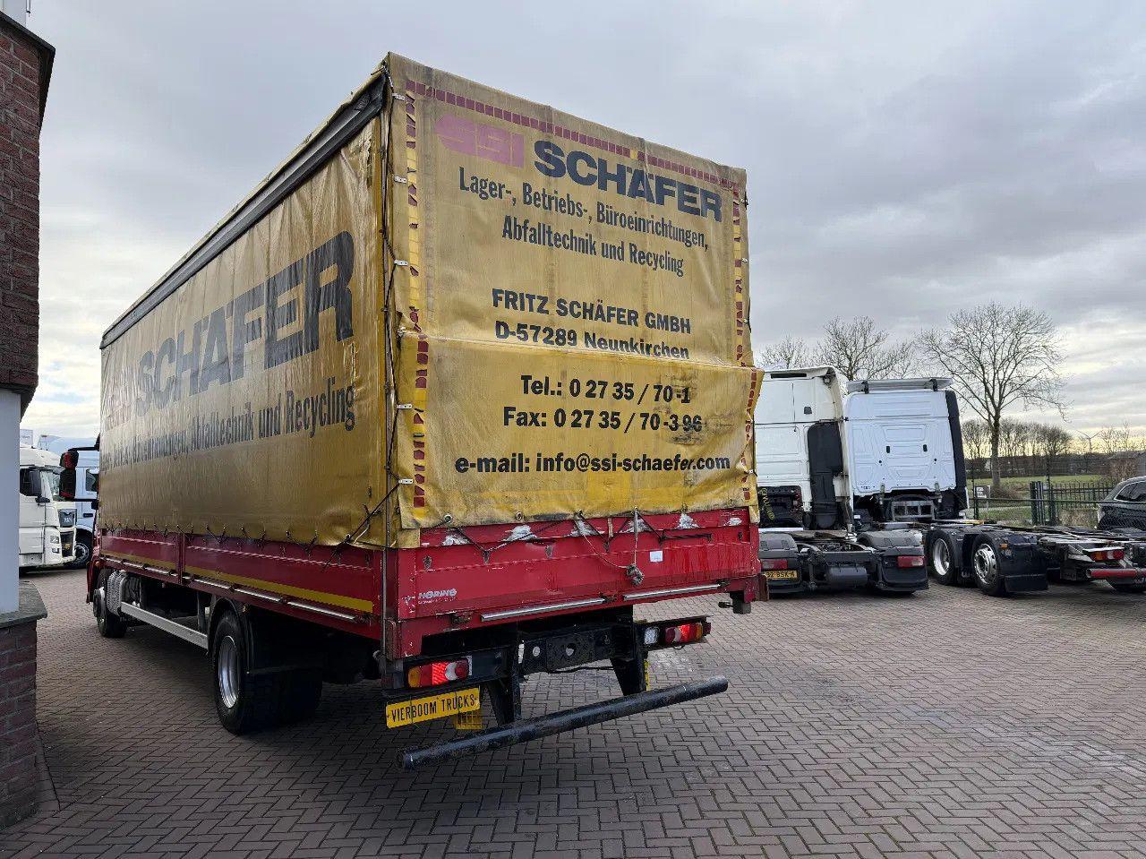 Iveco EuroCargo 120 E25 4X2 BAKWAGEN MET SCHUIFZEILEN