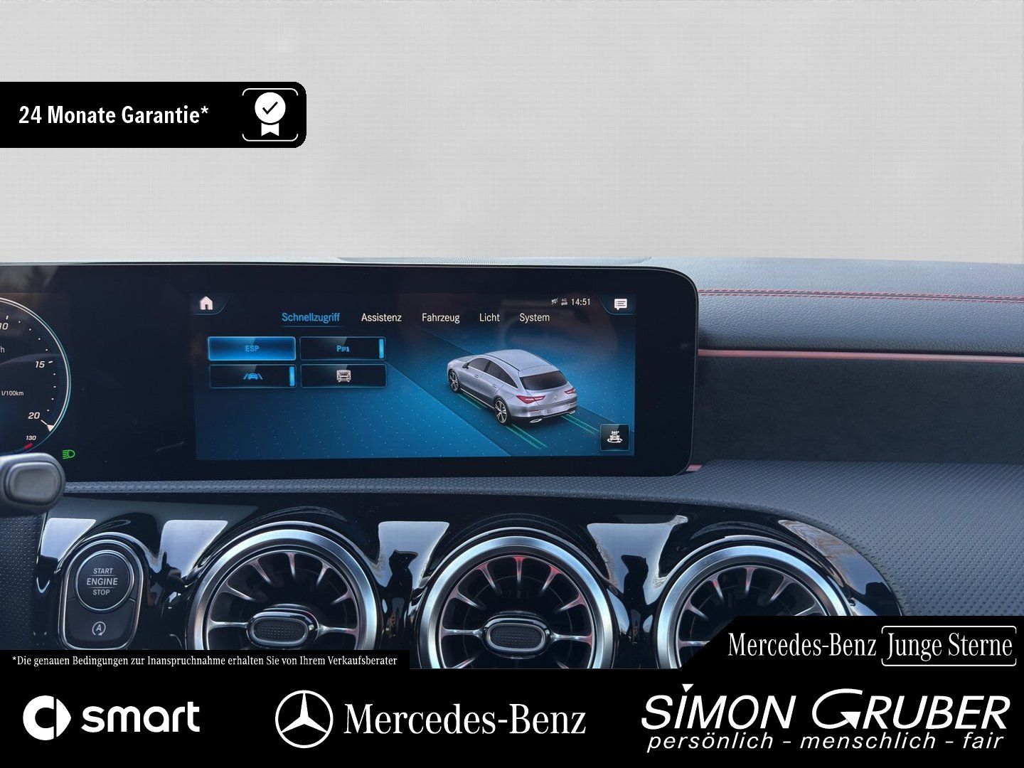 Fahrzeugabbildung Mercedes-Benz CLA 250 SB AMG Night Panorama AHK Kamera LED