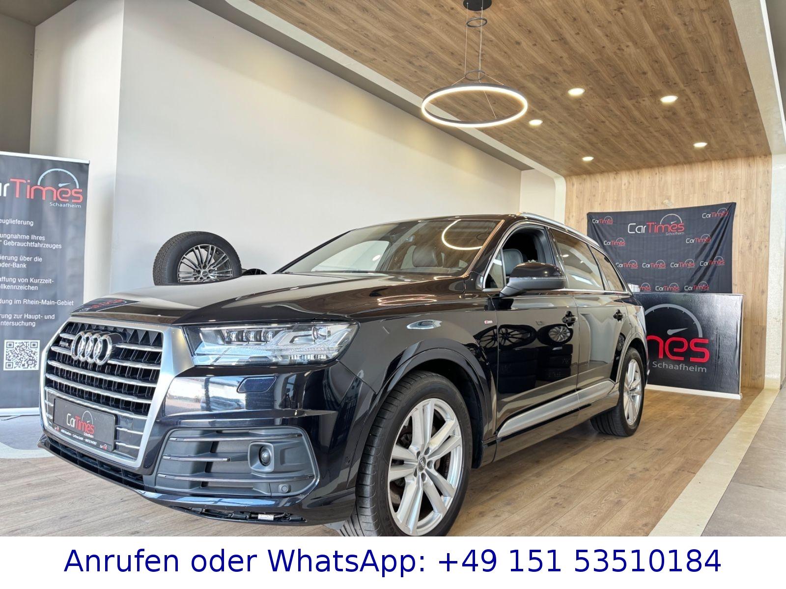 Audi Q7 3.0 TDI quattro S-LINE/7-Sitzer/HeadUp/1.Hand