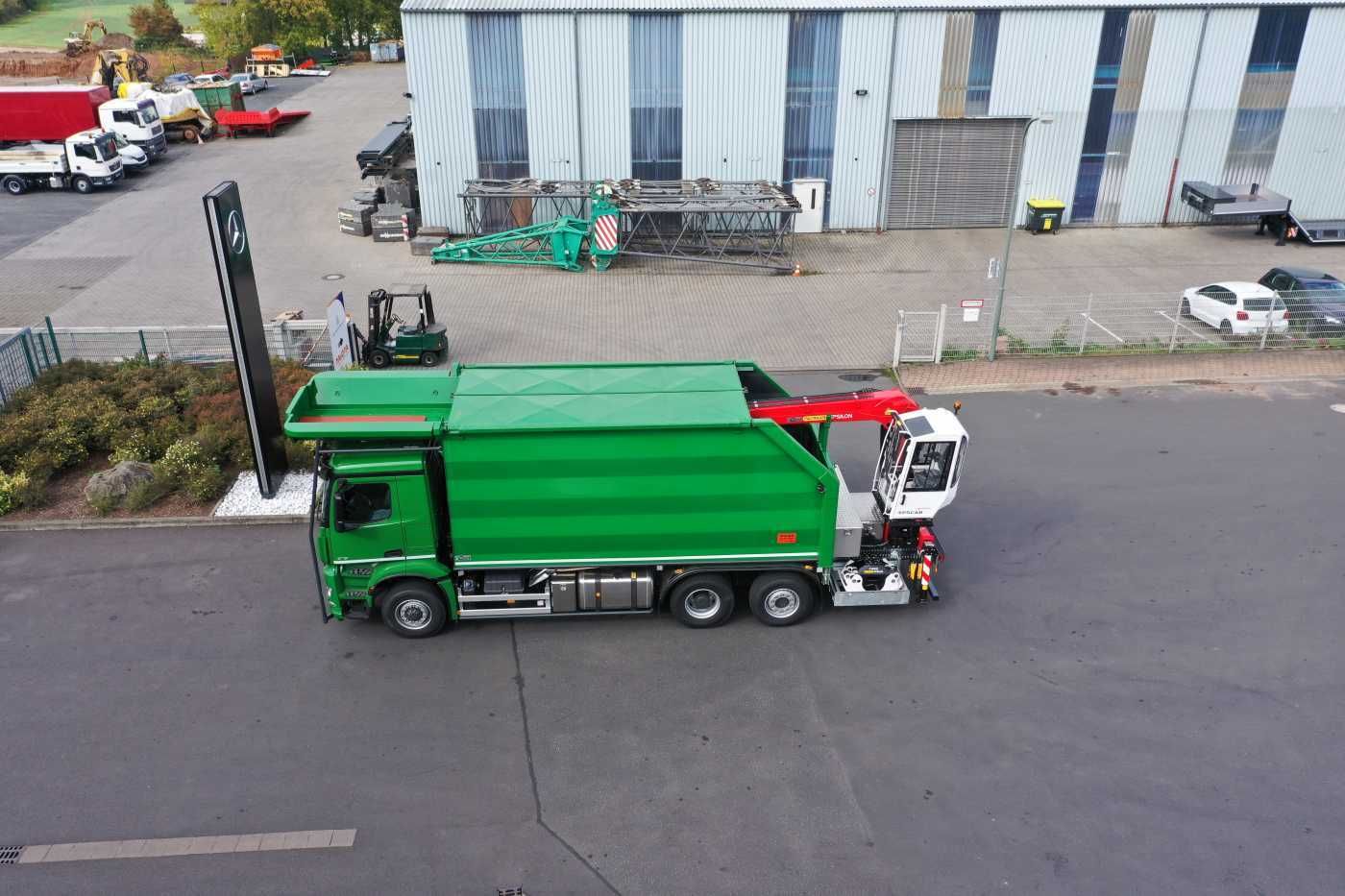 Fahrzeugabbildung Mercedes-Benz Arocs 2751L HAD + Q170L (11,5m!) -EBERT-Fäll-LKW