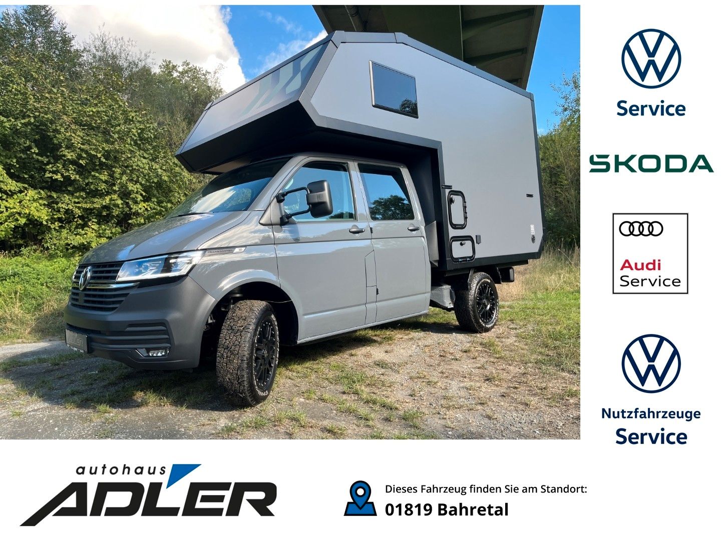 Volkswagen T6.1 Transporter DOKA 4MOT DSG TRAVELBOXX Solar
