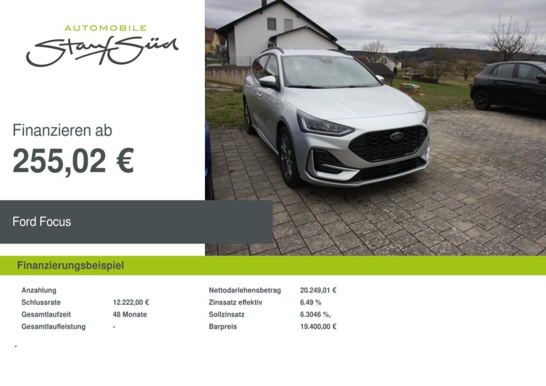 Ford Focus ST-Line  X Turnier Navi-AHK-WP-ACC-HeadUp