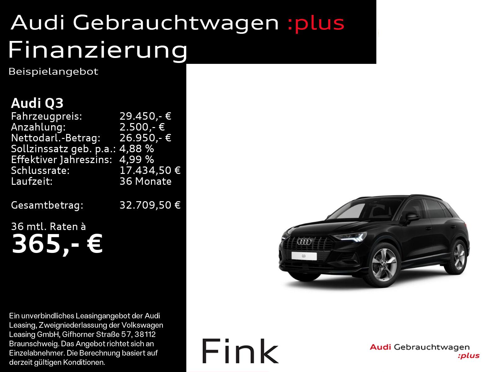 Audi Q3 advanced 35 TDI S tronic Navi LED AHK