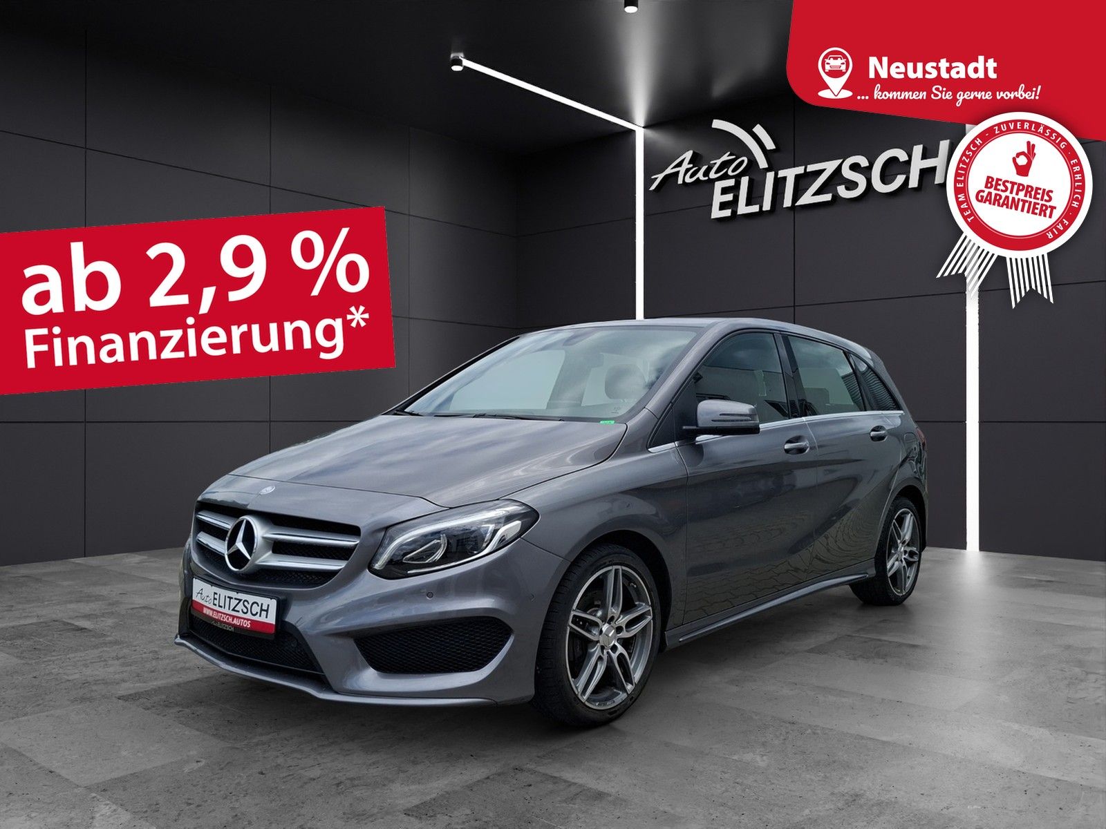 MERCEDES-BENZ B 220 AMG-Line 4Matic LED Navi GRA 18"