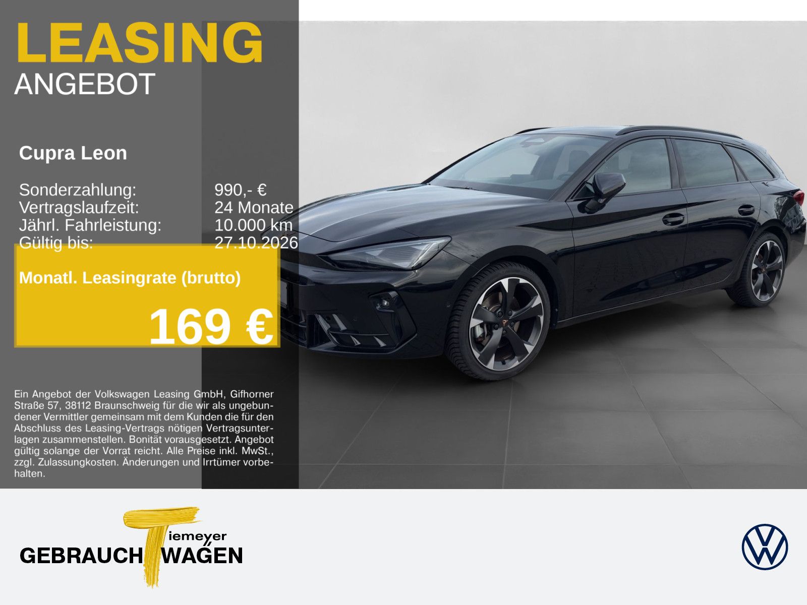 Cupra Leon Sportstourer 2.0 TDI AHK SUPERSPORT KAMERA 