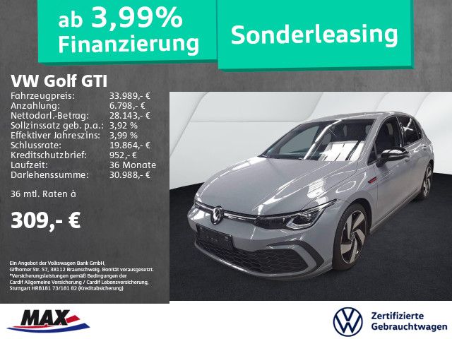 Volkswagen Golf VIII GTI 2.0 TSI DSG IQLIGHT+AHK+NAV+KAMERA