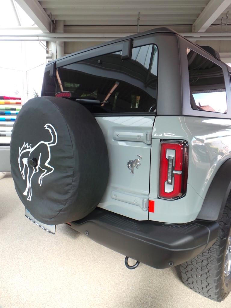 Ford Bronco TG1 Badlands e-4WD Dachträger, Heck Zelt