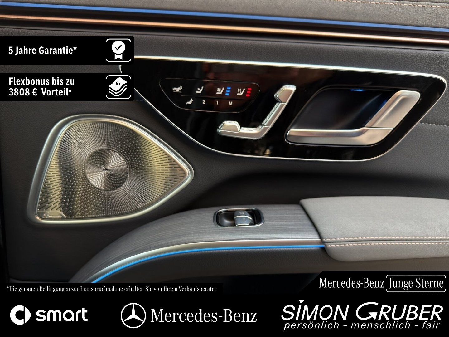 Fahrzeugabbildung Mercedes-Benz EQS 500 4M AMG Pano 4*Massage Sitzklima 118kwh