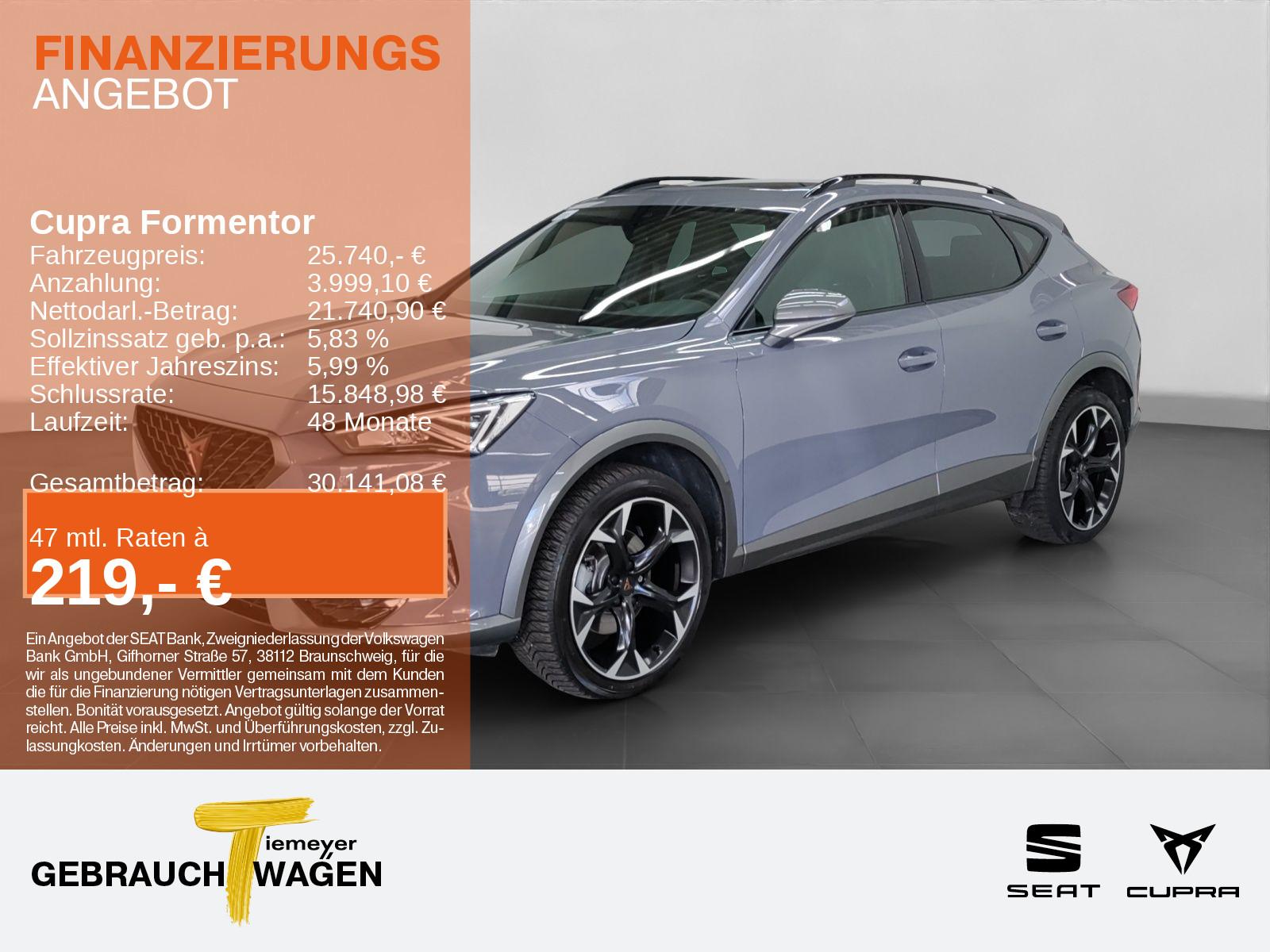 Cupra Formentor TDI 4D AHK PANO LEDER