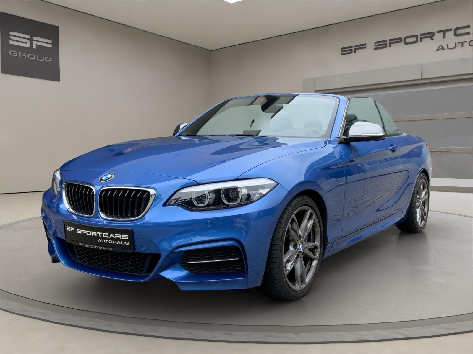 BMW M240i xDrive Cabrio-AUTOM-LEDER-HIFI-MÜNCHEN
