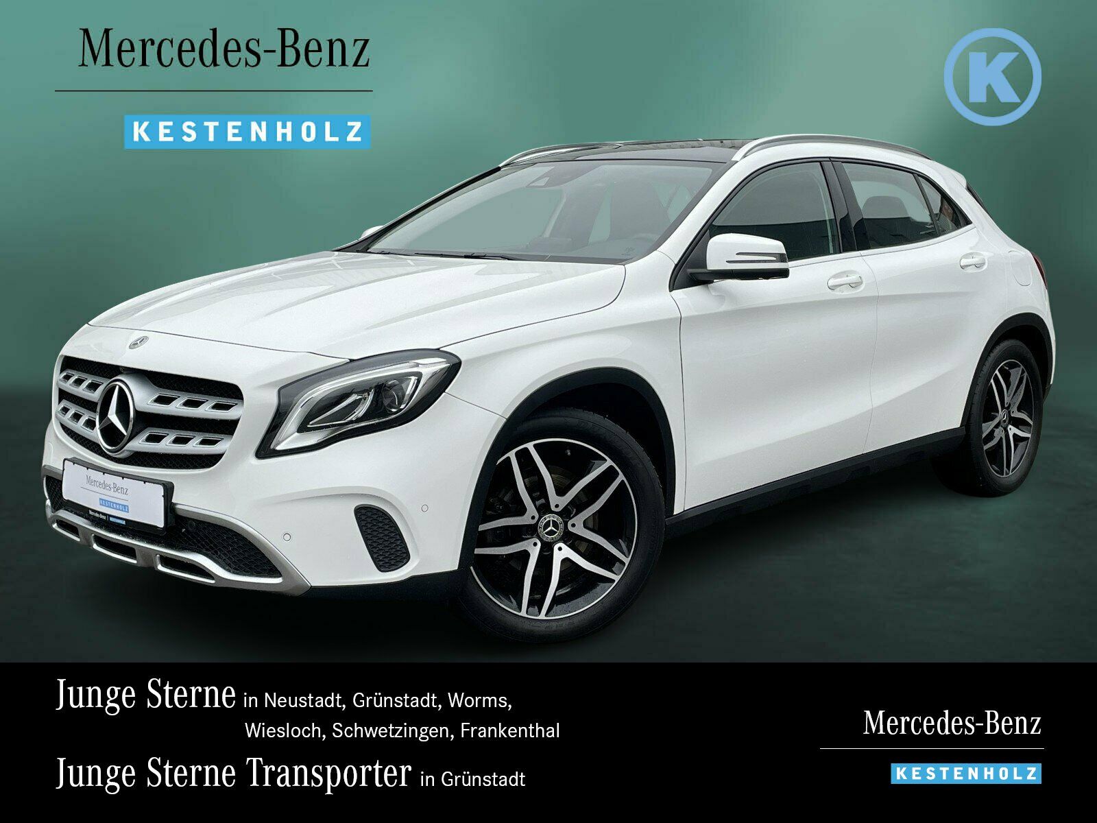 MERCEDES-BENZ GLA 250 4M URBAN+AHK+PANORAMA+360°+SHZ+BREMSASS