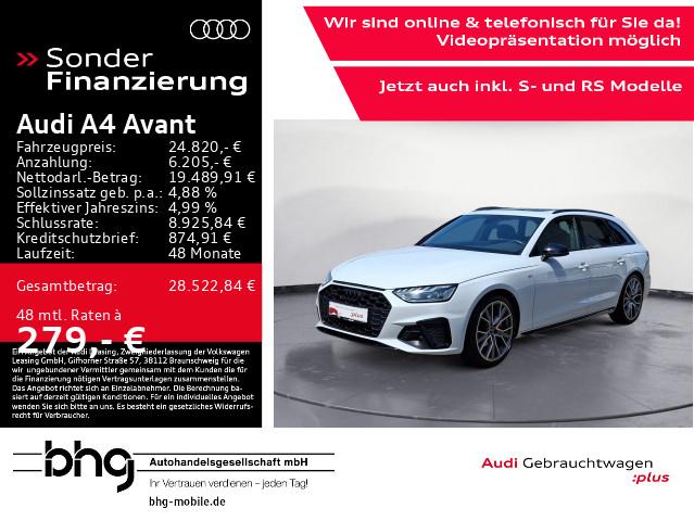 Audi A4 Avant 40 TDI quattro S line competitionPlus P