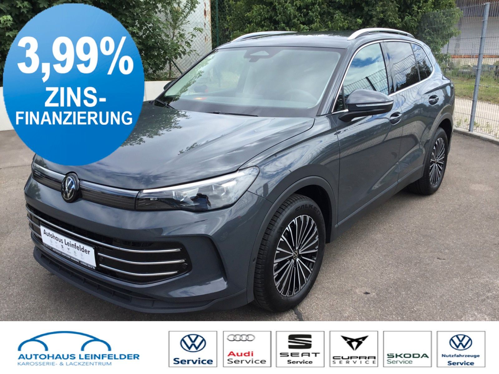 Fahrzeugabbildung Volkswagen Tiguan 1.5 eTSI DSG Elegance+AHK+Navi+18"+Kamera