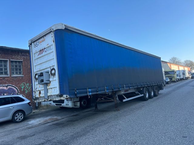 Frühauf Trailer standard drum brakes in top 13,60m Long