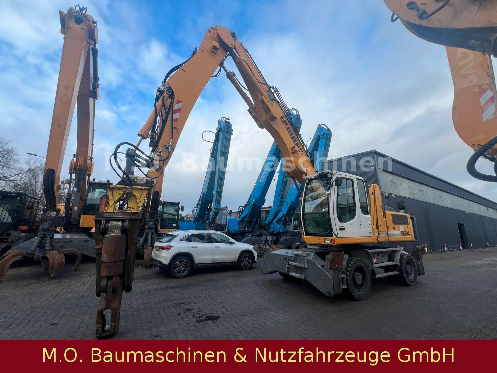 Fahrzeugabbildung Liebherr A 924 C Litronic /Schrottschere/Umschlagbagger