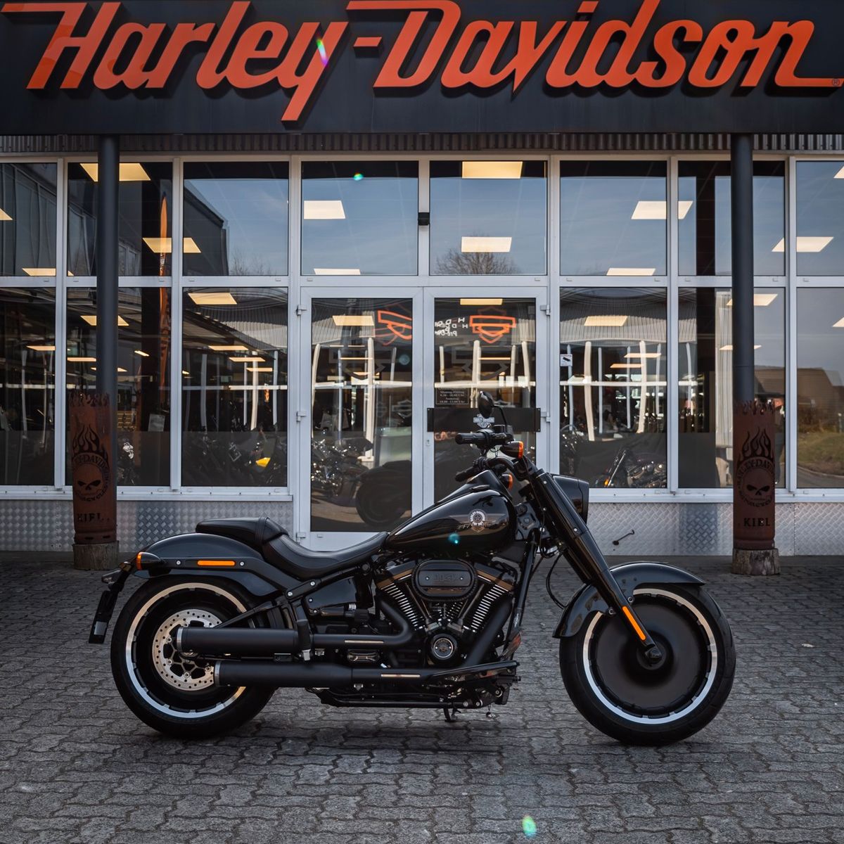 Fahrzeugabbildung Harley-Davidson Softail Fat Boy 30th Anniversary -Kesstech--