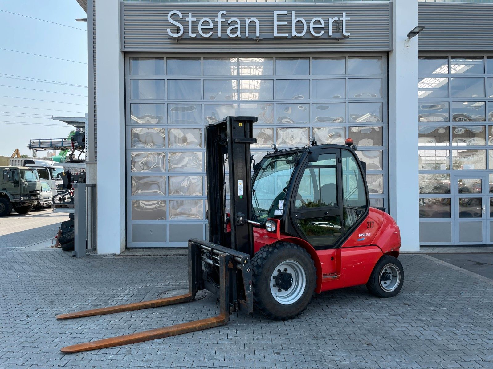 Fahrzeugabbildung Manitou MSI 50D / nur 4.094h / Geländestapler / ZV & SS