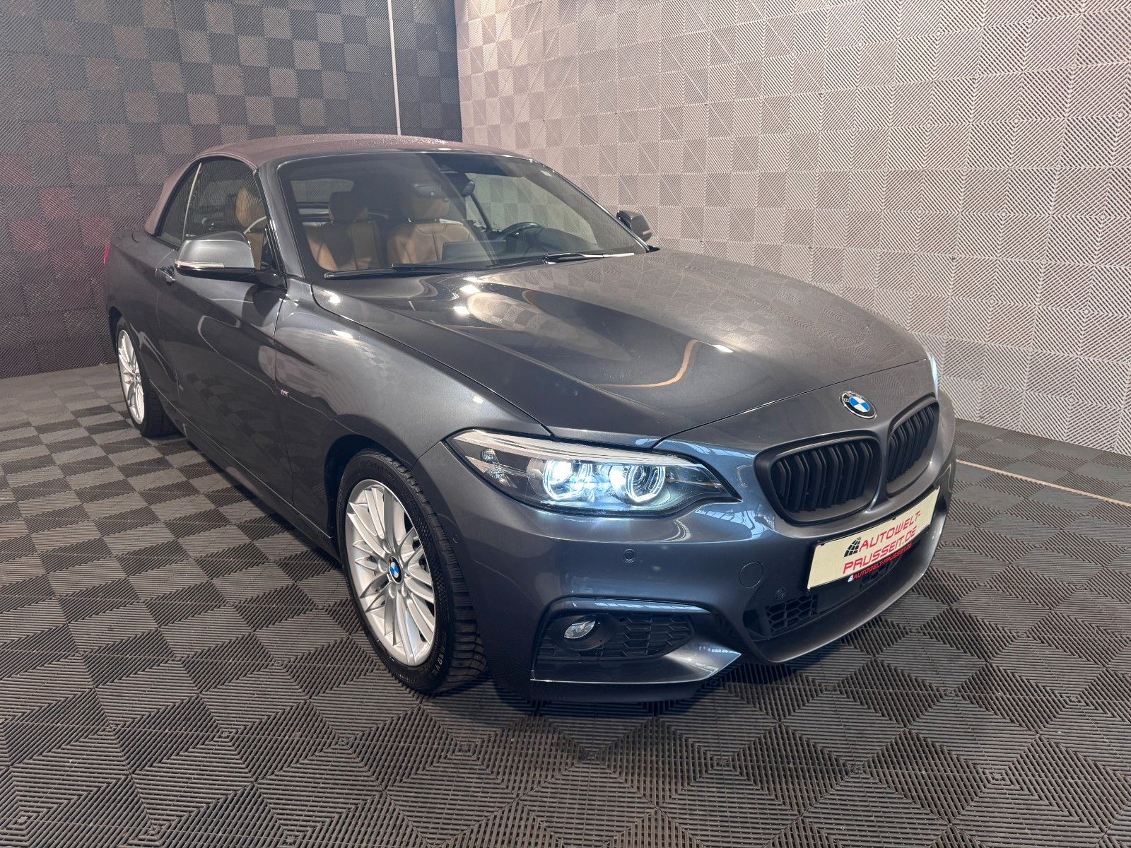 Gebrauchtwagen BMW 230 230i Cabrio*M SPORT*ACC-R.KAM-H&K-KLIMA-LED-SHZ in Horb am Neckar