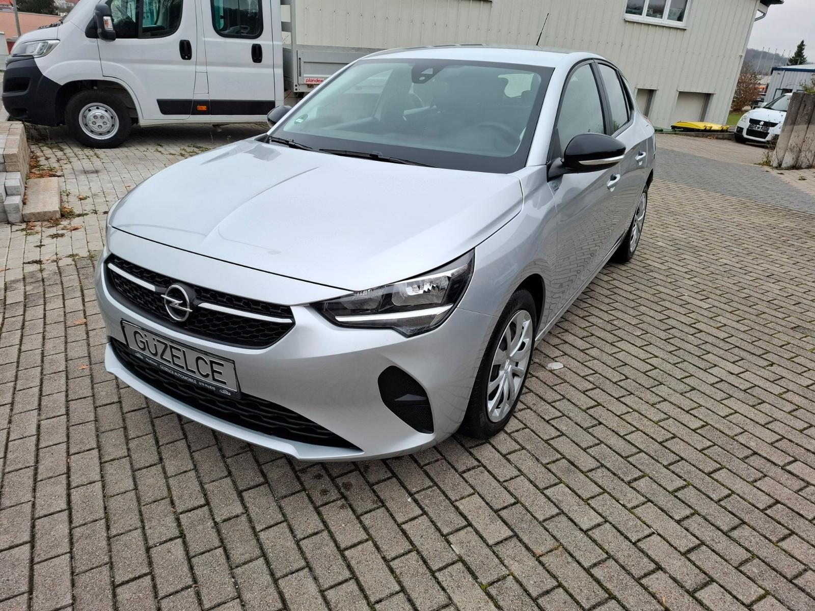 Opel Corsa 1.2 Edition/ 5 türig/erst 63tkm/silber