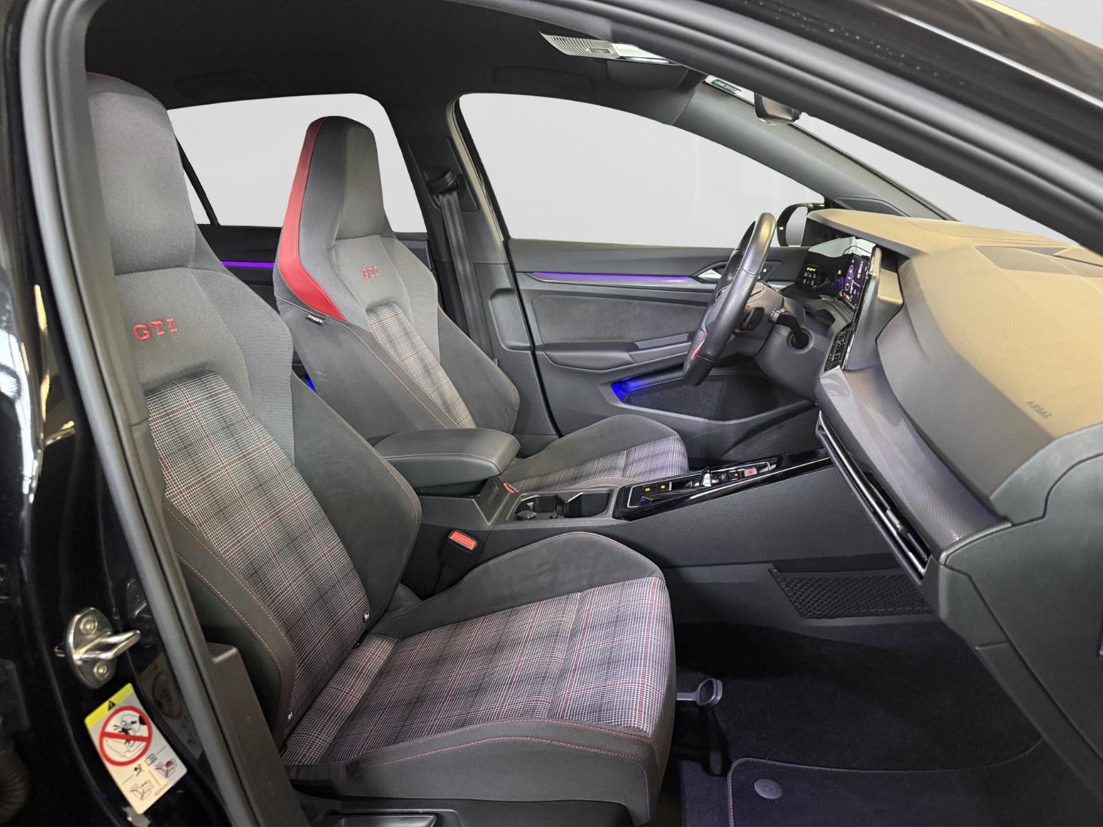 Volkswagen Golf VIII GTI STANDHZG-HUD-MATRIX-BLACK-ACC-RFK, миниатюра 10