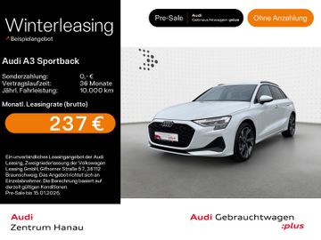 Audi Leasingangebot: Audi A3 Sportback 30 TFSI*NAVI-PLUS*KAMERA*LED*18ZOLL