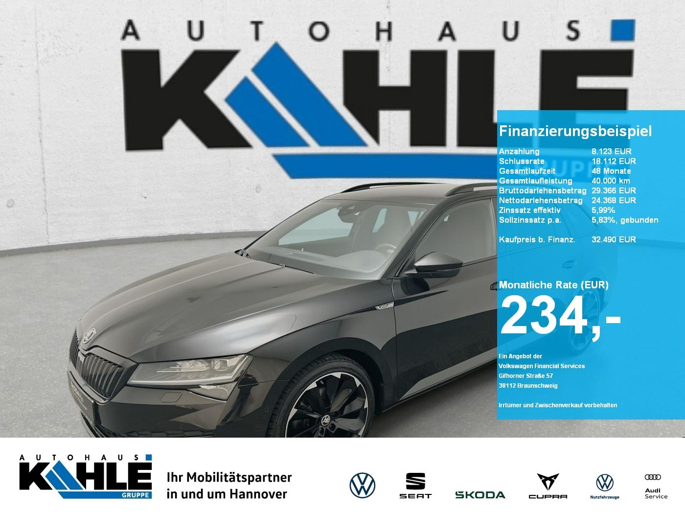 Skoda Superb Combi 2.0 TDI 4x4 DSG Sportline CarPlay