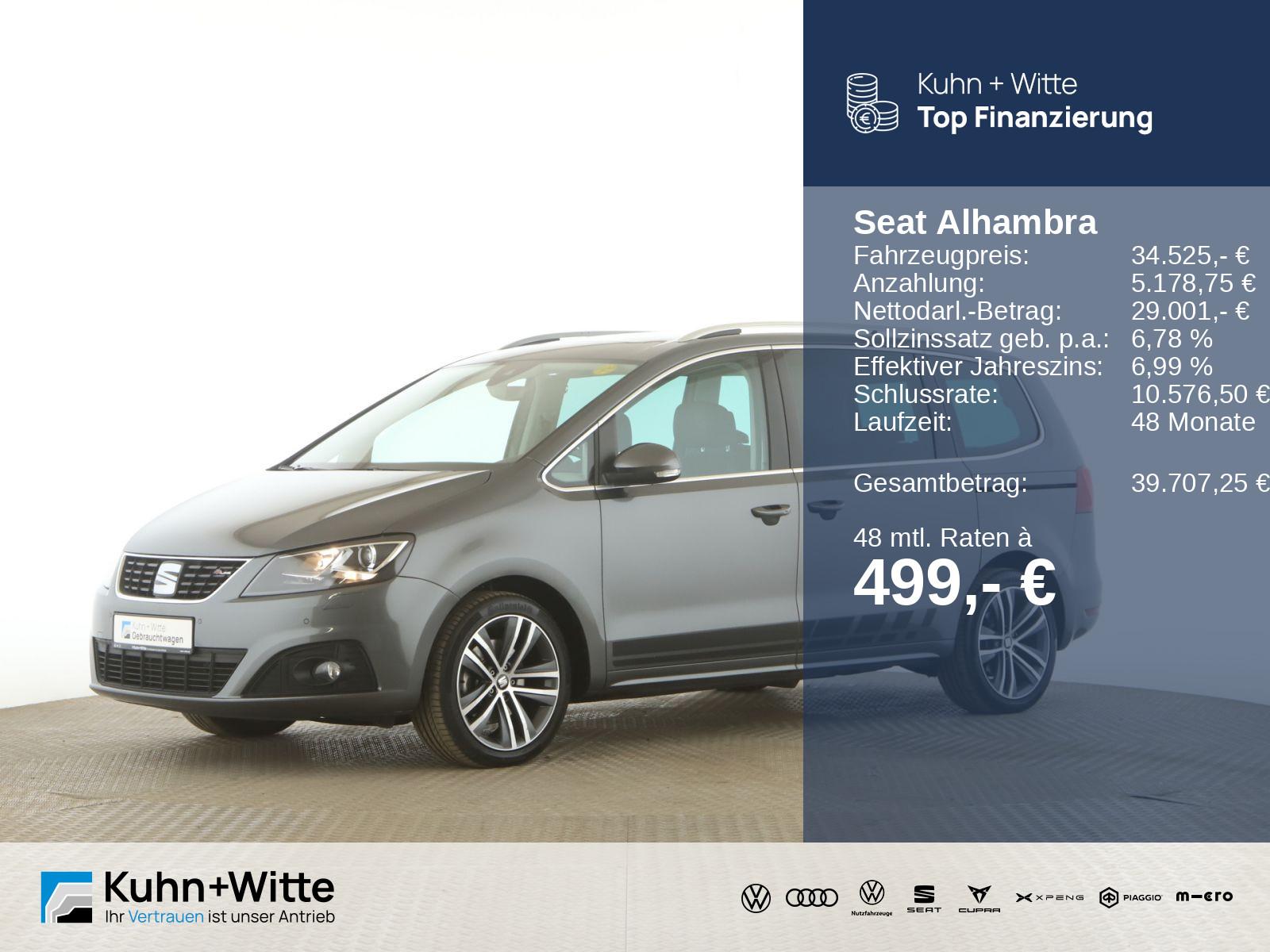 Seat Alhambra 1.4 TSI FR-Line AHK+Xenon+RFK+Navi+Appl