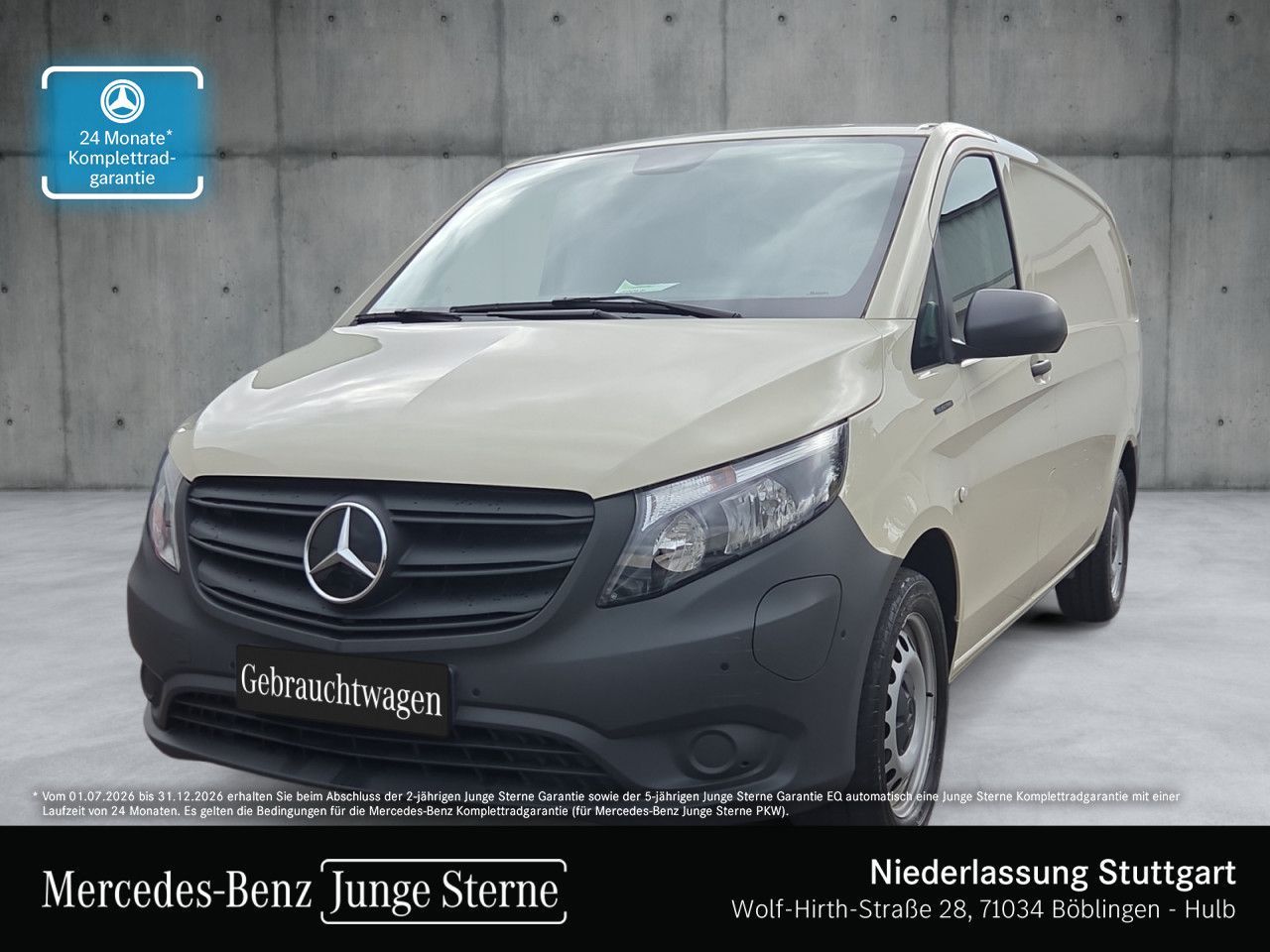 Mercedes-Benz Vito eVito 112 KA Lang Klima+ParkAss+ParkP+Navi