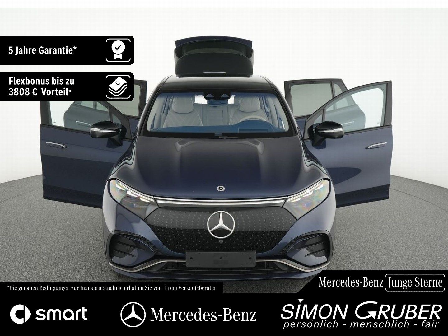 Fahrzeugabbildung Mercedes-Benz EQS 500 4M SUV AMG Massage Sitzklima Hyper AHK