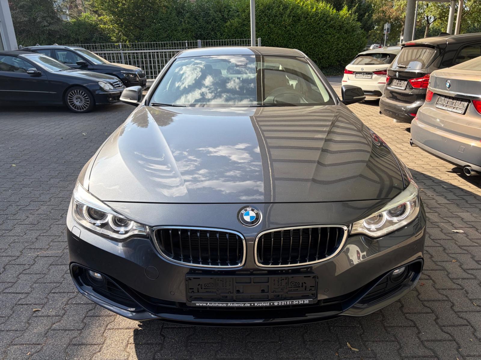 BMW 435 i xDrive Coupe Sport Line|LEDER|NAVI|HUD|1.H