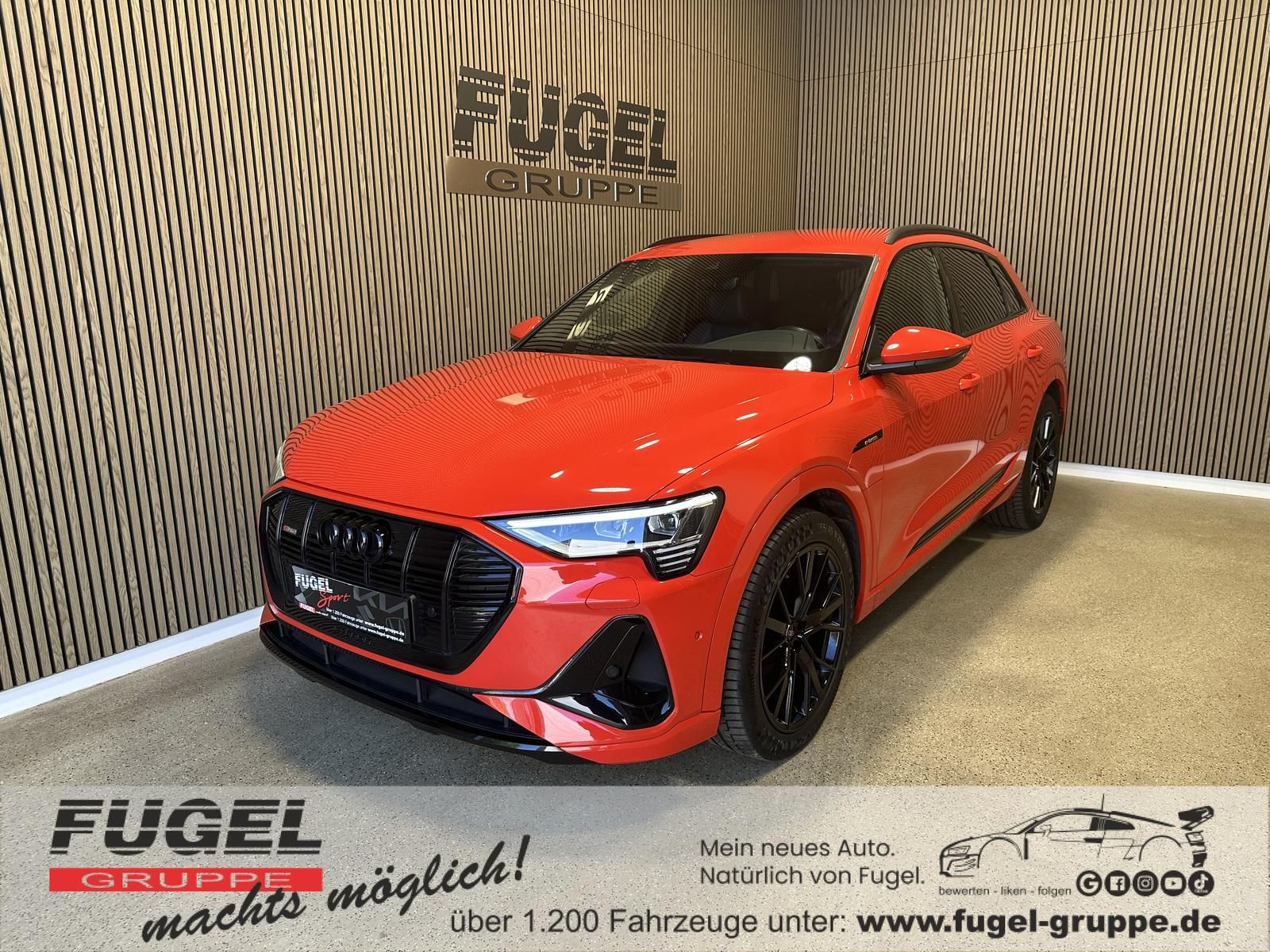 AUDI e-tron 55 quattro S line 95kWh Alu21"|Sport|Navi