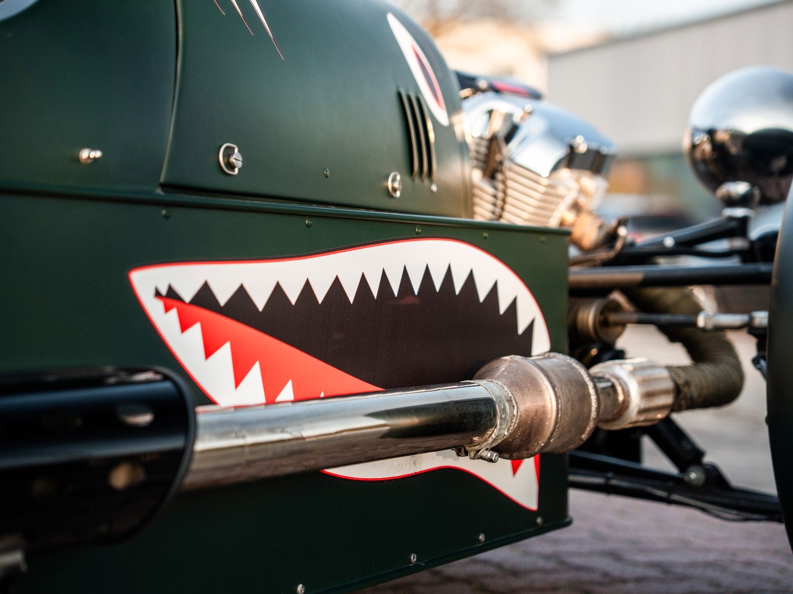 Fahrzeugabbildung Morgan 3 Wheeler *Sonderlack* viele Morgan Park Extras!