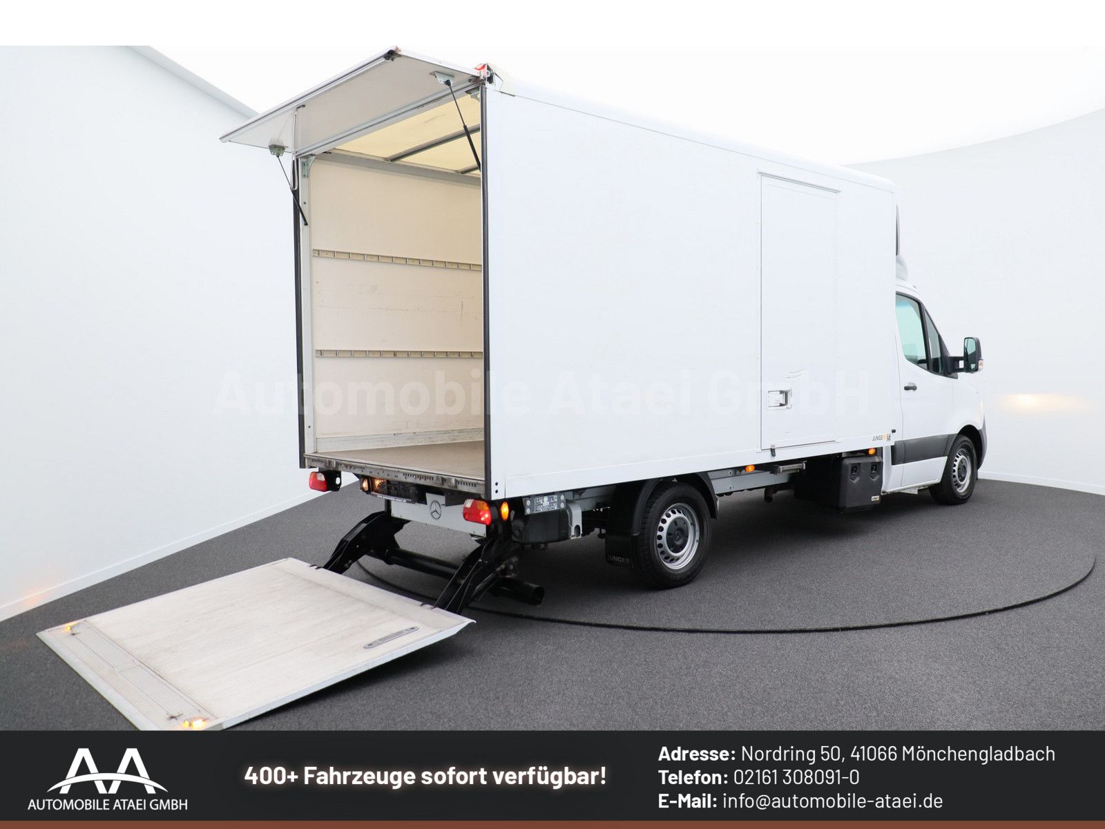 Fahrzeugabbildung Mercedes-Benz Sprinter 316 Automatik *MAXI* LBW (0953)